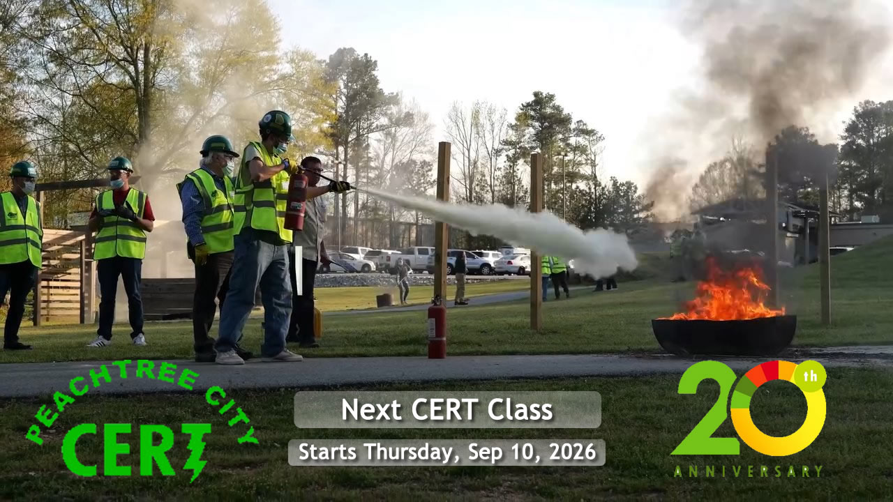 Next Teen CERT Class